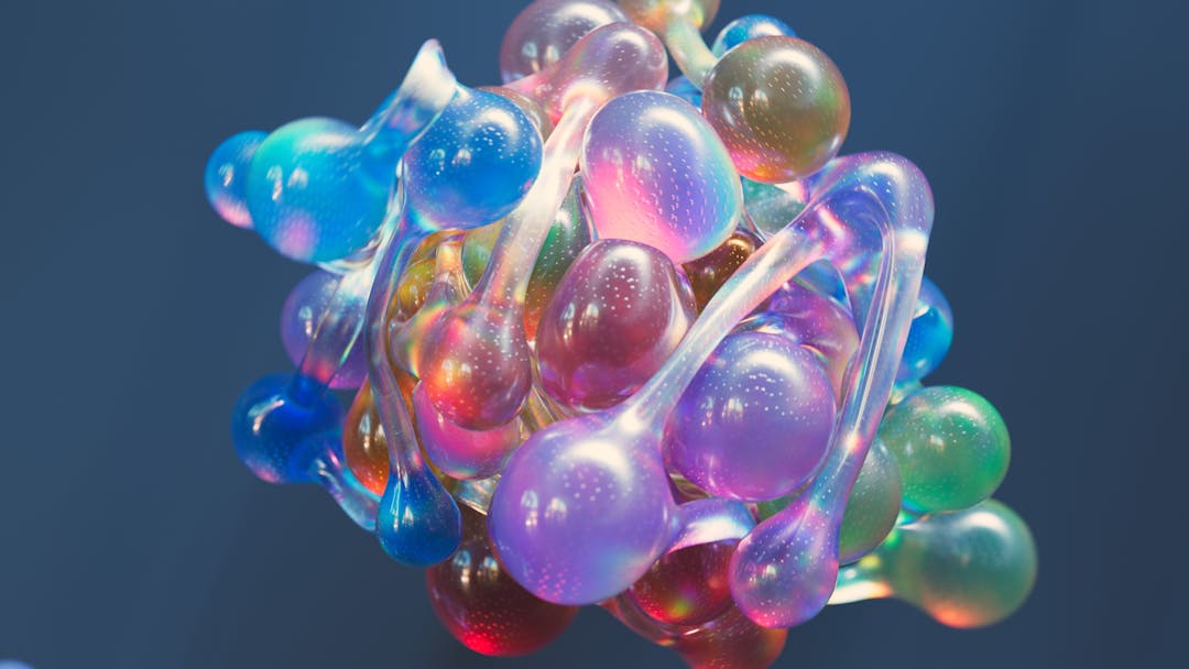 Abstract visualization of information spreading through connected points, representing organizational leaks