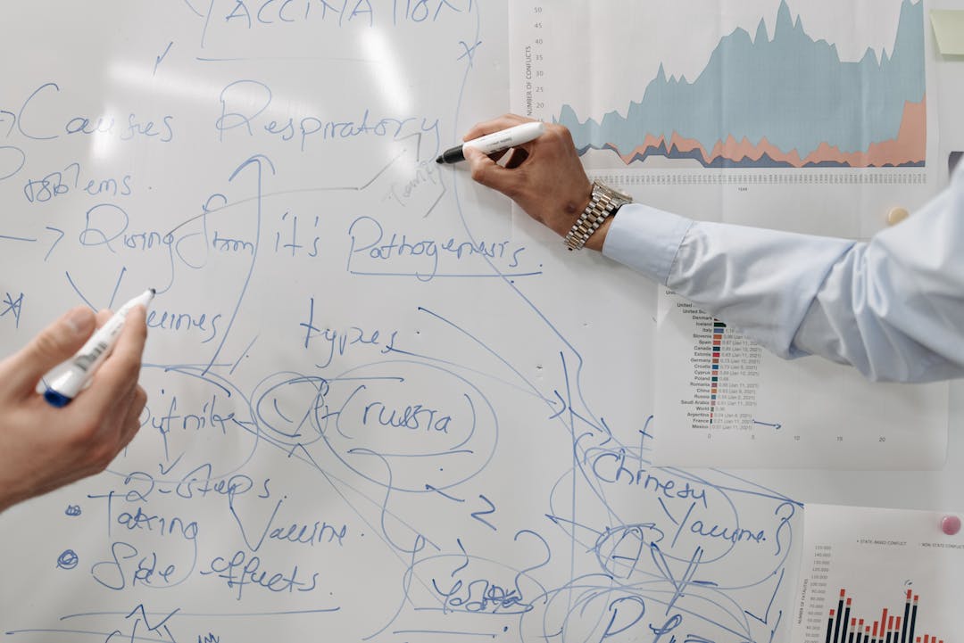 Professional documenting actual decision processes and organizational workflows