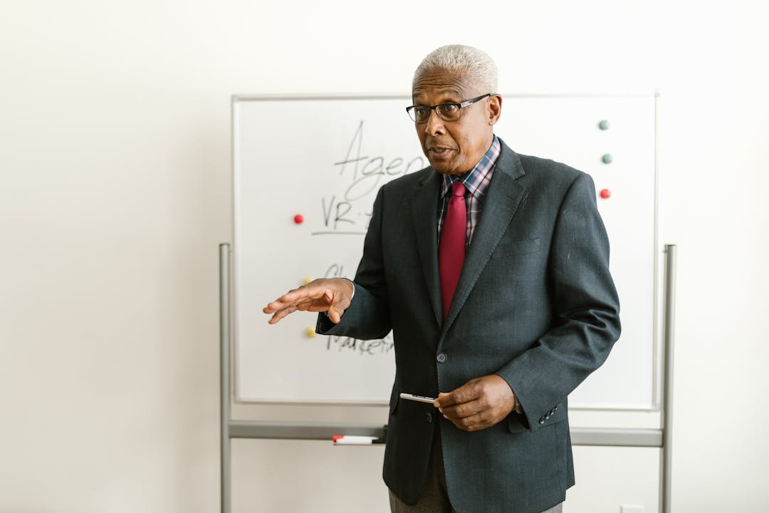 Advisor conducting reality check assessment with business owner