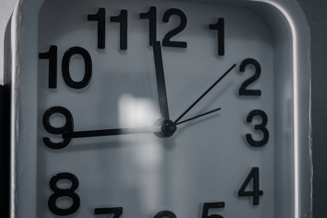 Calendar and clock showing time pressure and deadline management