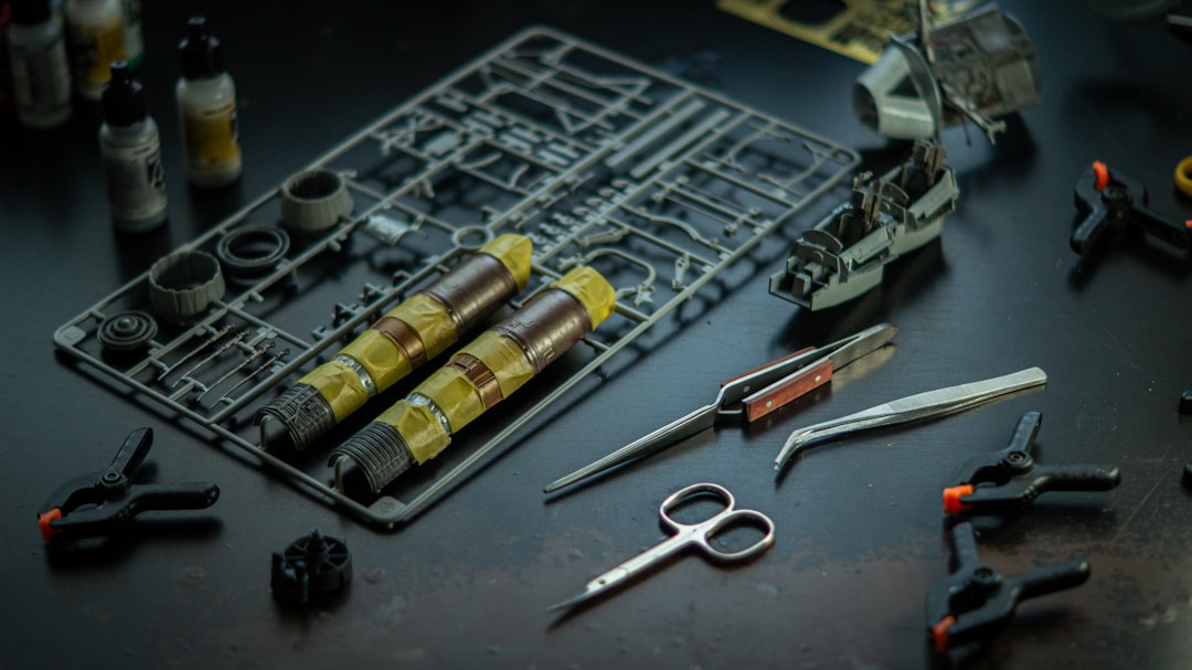 Professional repair tools laid out for fixing and correcting compliance issues